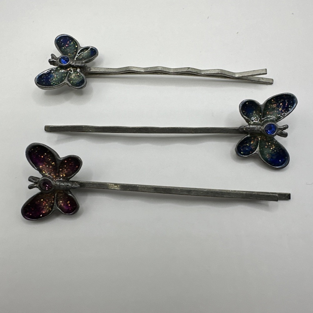Vintage Y2K Butterfly Bobby Pin Hair Clips‎